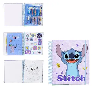 Coffret Γραφικής Ύλης Άλμπουμ Cerda Disney Stitch image-0