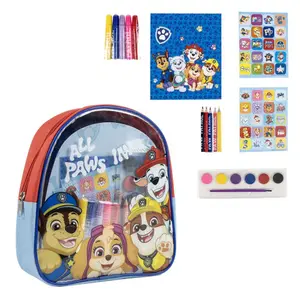 Zaino con pennarelli e pastelli bambino Cerda Paw Patrol image-0