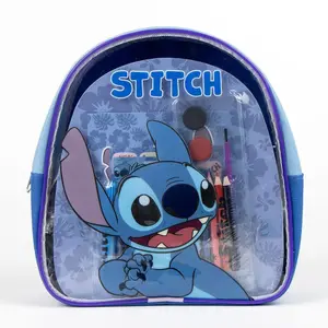 Σέτ γραφικής ύλης με σακίδιο παιδιού Cerda Disney Stitch image-2