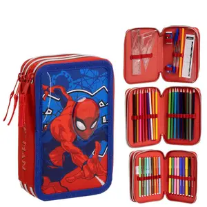 Τριπλή θήκη μολυβιών Cerda Marvel Spiderman image-0