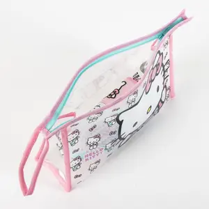 Toiletry Bag with Towel and Hairbrush Cerda Hello Kitty image-4