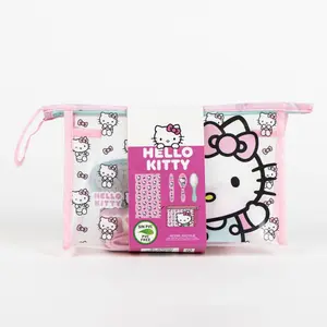 Toiletry Bag with Towel and Hairbrush Cerda Hello Kitty image-2