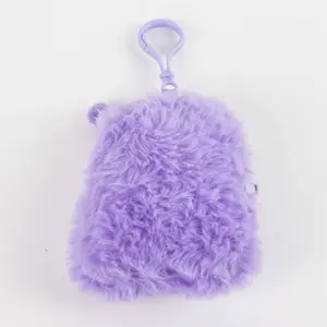 Plush Handbag Keychain Cerda Hello Kitty Kuromi image-1