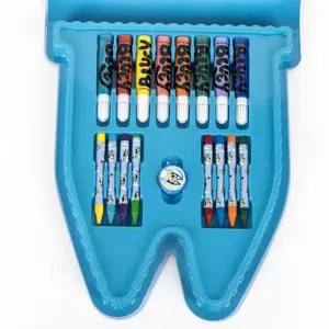 Colouring stationery set Cerda Bluey image-3