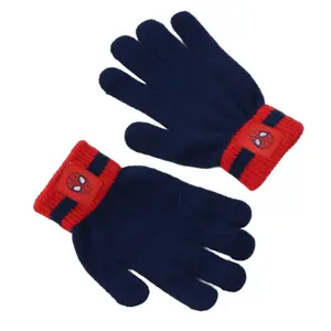 Ensemble bonnet avec gant et écharpe d'hiver enfant Cerda Marvel Spiderman image-2