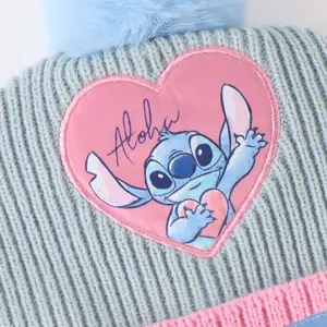 Winter Hat, Glove and Scarf Set Child Cerda Disney Stitch image-4