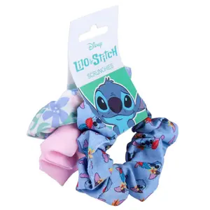 Girl's hair elastic Cerda Disney Stitch (x3) image-0