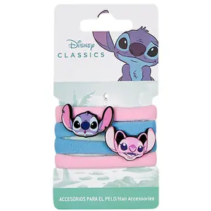 Girl's hair elastic Cerda Disney Stitch (x4) image-1