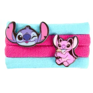 Girl's hair elastic Cerda Disney Stitch (x4) image-1