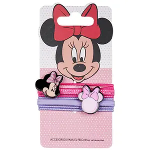 Girl's hair elastic Cerda Disney Minnie (x8) image-1