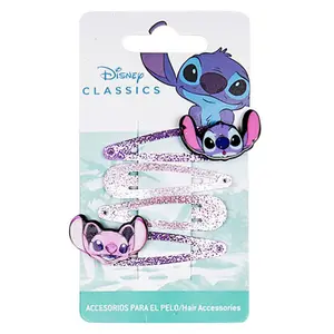 Πιτσιρίκι για μαλλιά Cerda Disney Stitch (x4) image-1