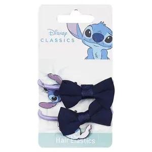 Girl's hair elastic Cerda Disney Stitch (x2) image-0