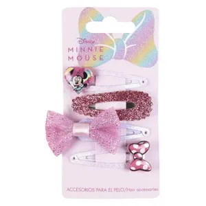 Girl's hair clip Cerda Disney Minnie (x4) image-0