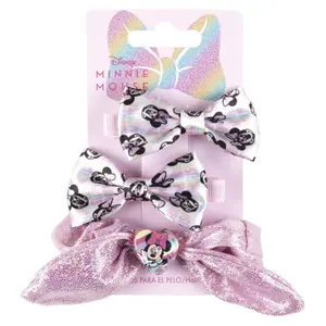 Girl's hair elastic Cerda Disney Minnie (x3) image-0