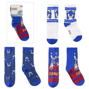 Children's socks Cerda Sonic the Hedgehog (x3) image-0