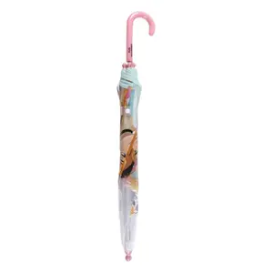 Girl's manual umbrella Cerda Disney Princesses Bubble image-1