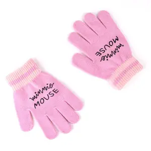 Hat and Gloves for Girls Cerda Disney Minnie image-2