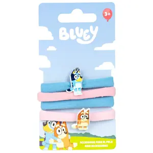 Child hair ties Cerda Bluey (x4) image-1