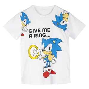 Kid's T-shirt Cerda Sonic the Hedgehog image-0