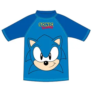 Children's bath T-shirt Cerda Sonic the Hedgehog image-0
