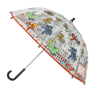 Children's manual umbrella Cerda Marvel bubble image-1