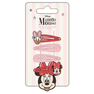 Girl's hair clip Cerda Disney Minnie (x4) image-0