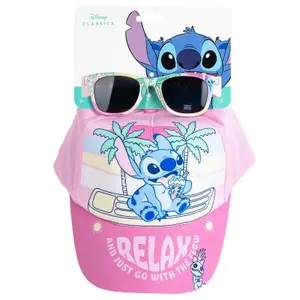 Καπέλο μπέιζμπολ και γυαλιά ηλίου Cerda Disney Stitch image-0