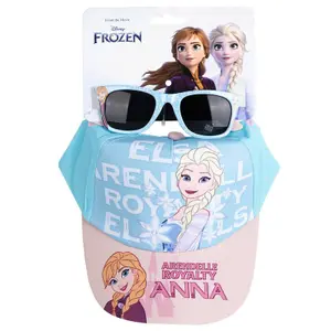 Casquette de baseball + lunettes de soleil enfant Cerda Disney Frozen image-0
