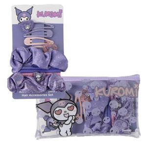 18445484540632-haarschmuckset-fur-madchen-cerda-hello-kitty-kuromi-violett-17x10x1-cm