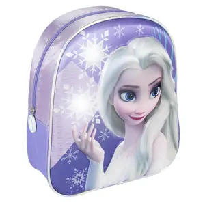 3d backpack with girl lights Cerda Frozen II image-0