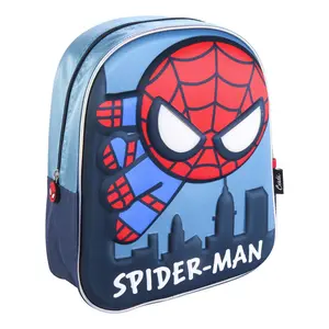 Backpack 3d lights child Cerda Spiderman image-0