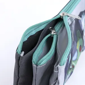 3 compartments pencil case for children Cerda Buzz Lightyear image-2