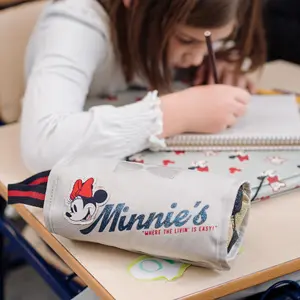 Girl's 3-compartment pencil case Cerda Minnie image-4