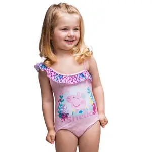 Girl's 1-piece swimsuit Cerda Peppa Pig image-1