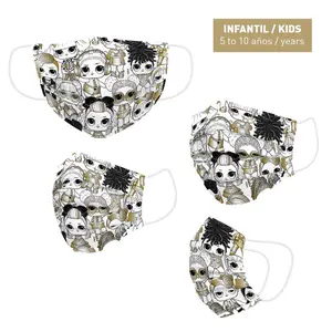 Girl-approved reusable hygienic mask Cerda Lol image-0