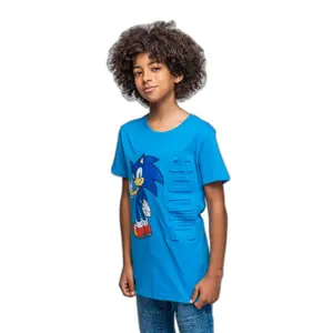 Child's T-shirt Cerda Applications Sonic image-2