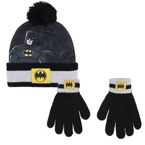 Children's hat and gloves set Cerda Batman image-0