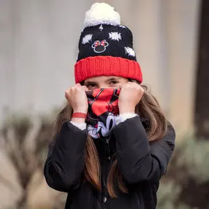 Children's patch knit hat Cerda Minnie image-0