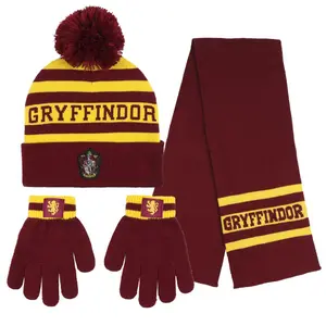 Children's hat/gloves and scarf set Cerda Harry Potter image-0