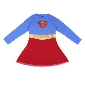 Girl's tutu t-shirt dress Cerda Superman image-0