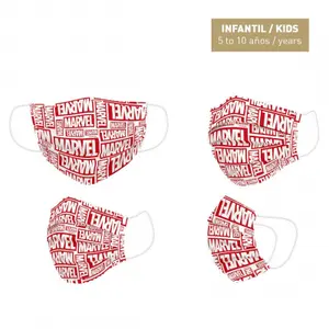 Child-approved reusable hygienic mask Cerda Marvel image-0