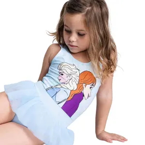 Baby girl 1-piece swimsuit Cerda Frozen II image-0