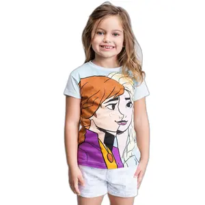 Pyjamas court fille Cerda Frozen II image-0