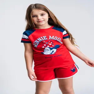 Girls' t-shirt and shorts set Cerda Minnie image-1