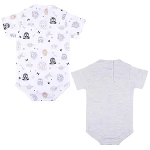 Set of 2 baby bodysuits Cerda Star Wars image-1