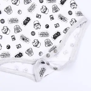 Set of 2 baby bodysuits Cerda Star Wars image-4