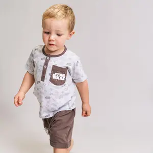 Baby t-shirt and shorts set Cerda Star Wars image-1