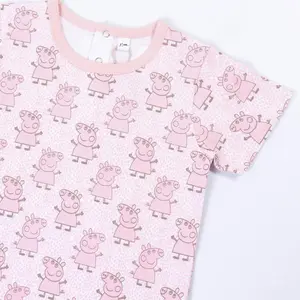 Baby girl t-shirt and shorts set Cerda Peppa Pig image-4