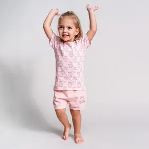 Baby girl t-shirt and shorts set Cerda Peppa Pig image-1