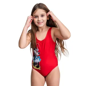 1-piece swimsuit for girls Cerda Minnie image-0